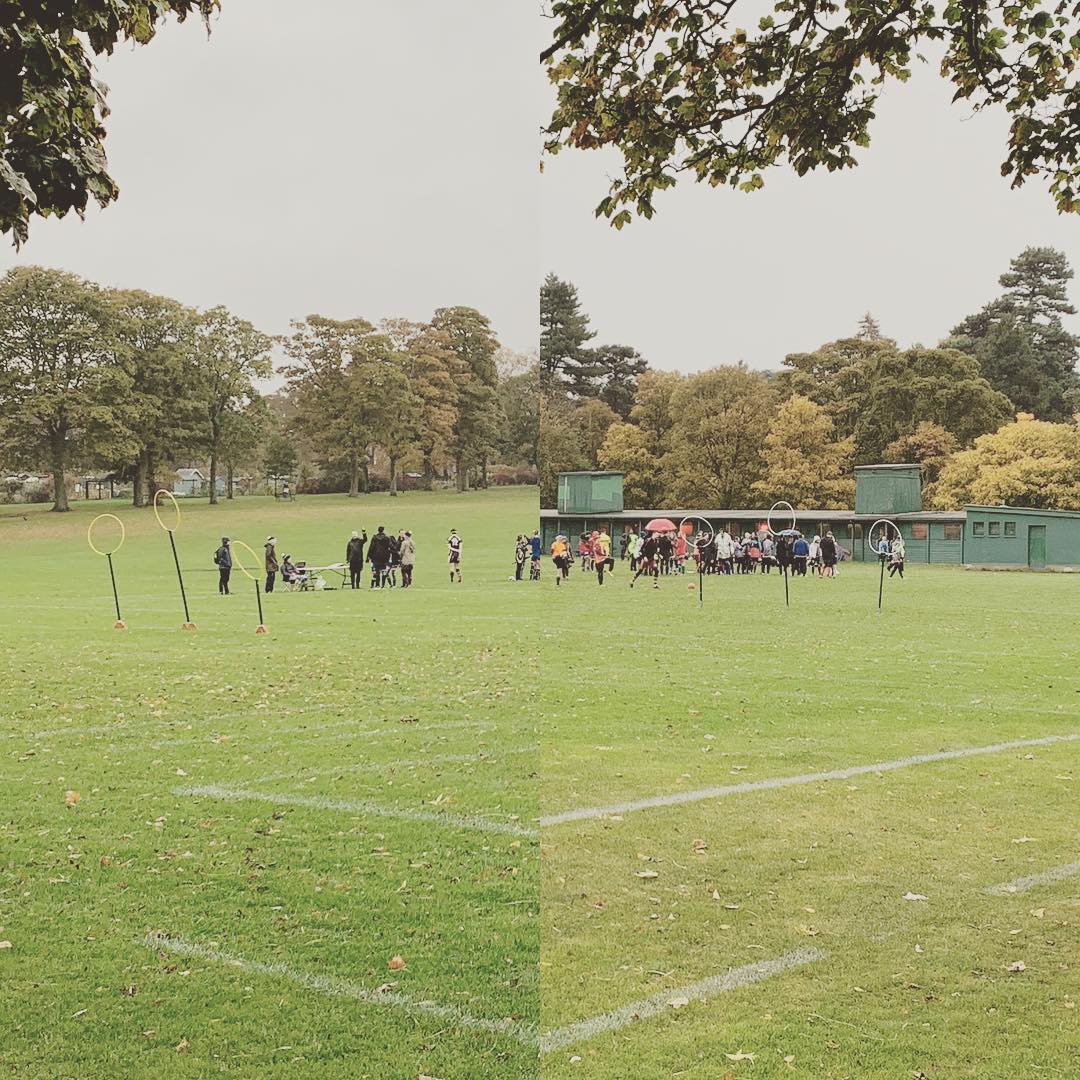 Bit wet at the Quidditch World Cup today - keeping an eye out for any dark wizards